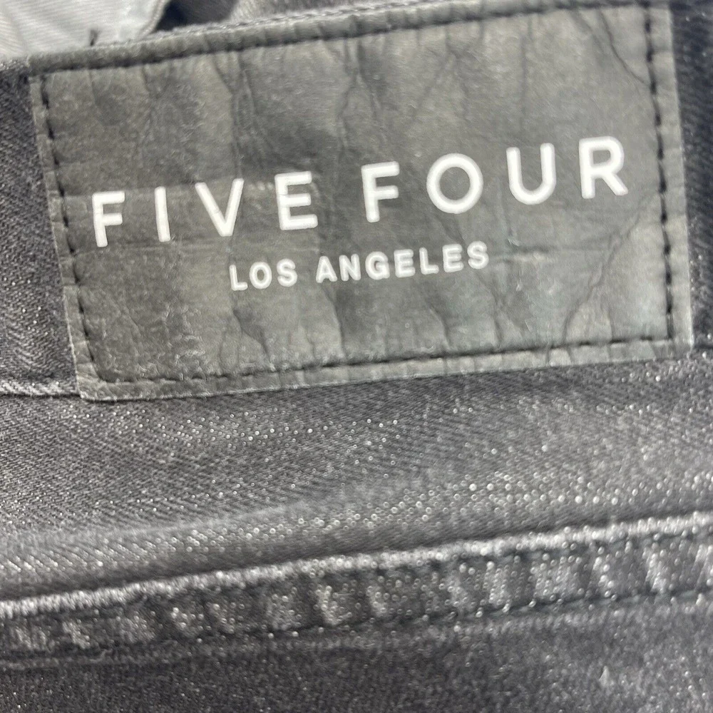 Five Four Los Angeles‎ Men's Size 33x31 Will Slim Black Button Fly Jeans